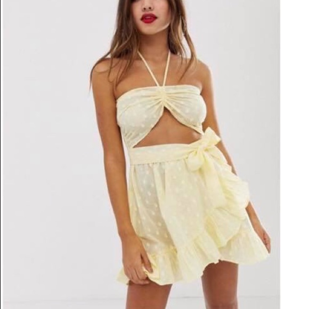 ASOS YELLOW SUN DRESS